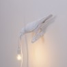 SELETTI Lampe Oiseau Gauche Intérieur Blanc