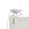 SELETTI Lampe Oiseau En Jouant Intérieur Blanc