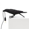 SELETTI Lampe Oiseau En Jouant Intérieur Noir