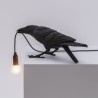 SELETTI Lampe Oiseau En Jouant Intérieur Noir