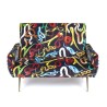 SELETTI Toiletpaper Canapé deux places - Serpents