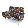 SELETTI Toiletpaper Canapé deux places - Serpents