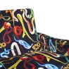 SELETTI Toiletpaper Canapé deux places - Serpents