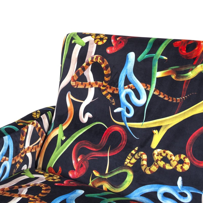 SELETTI Toiletpaper Canapé deux places - Serpents