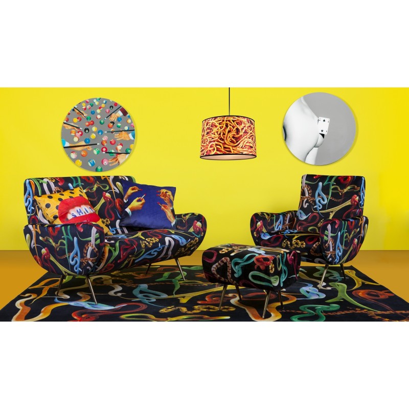SELETTI Toiletpaper Canapé deux places - Serpents