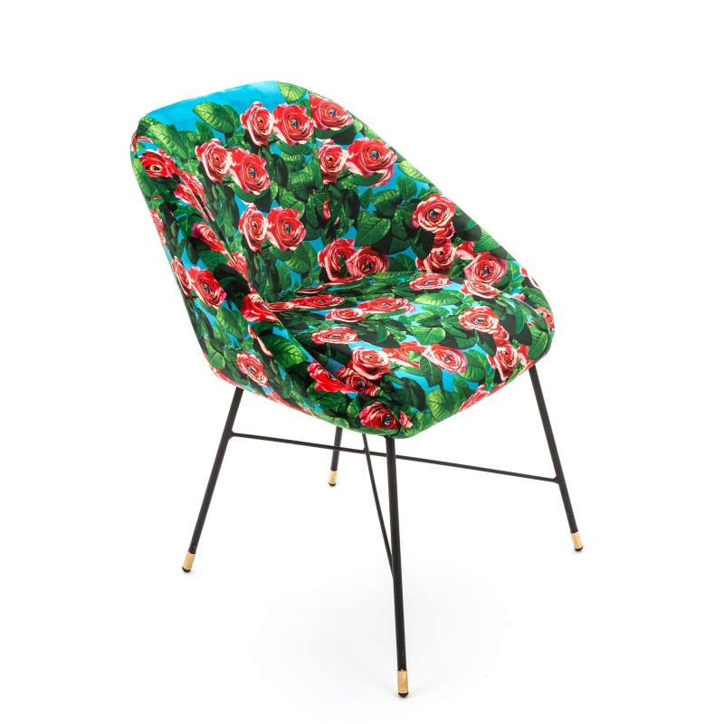 SELETTI Toiletpaper Chaise  - Roses