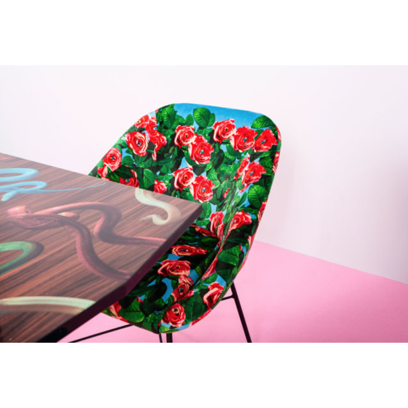 SELETTI Toiletpaper Chaise  - Roses