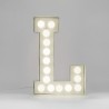 SELETTI Vegaz Lettre métal avec LED - L