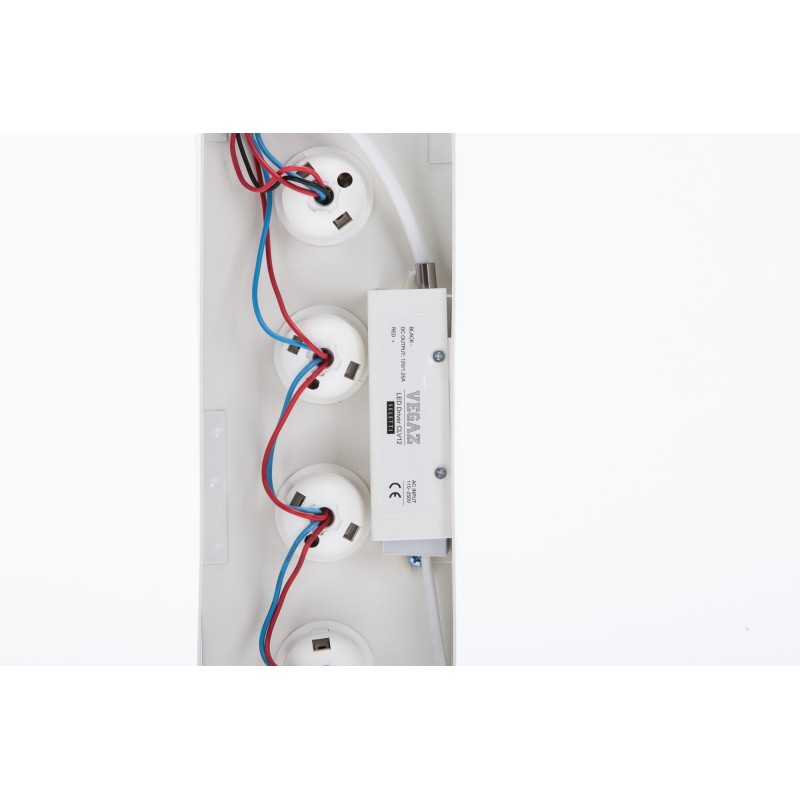 SELETTI Vegaz Lettre métal avec LED - L