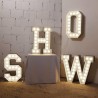 SELETTI Vegaz Lettre métal avec LED - L