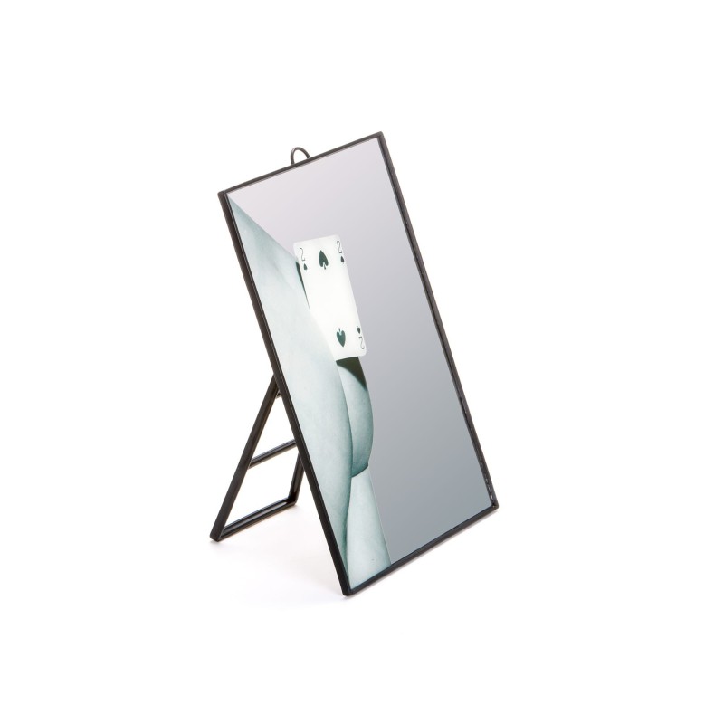 SELETTI Toiletpaper Miroir 17,5x23cm - Two Of Spades