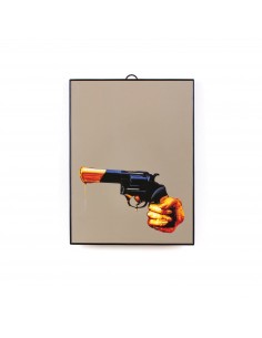 SELETTI Toiletpaper Miroir 22,5x29,5 cm - Revolver