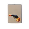 SELETTI Toiletpaper Miroir 22,5x29,5 cm - Revolver