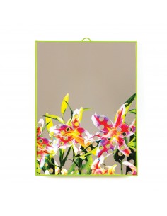 SELETTI Toiletpaper Miroir 30x40 cm - Flowers With Holes