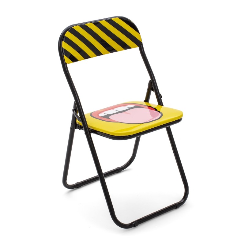 SELETTI Studio Job-Blow Folding chair  - Tongue