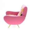 SELETTI Toiletpaper Fauteuil  - Rose - Rouges à lèvres