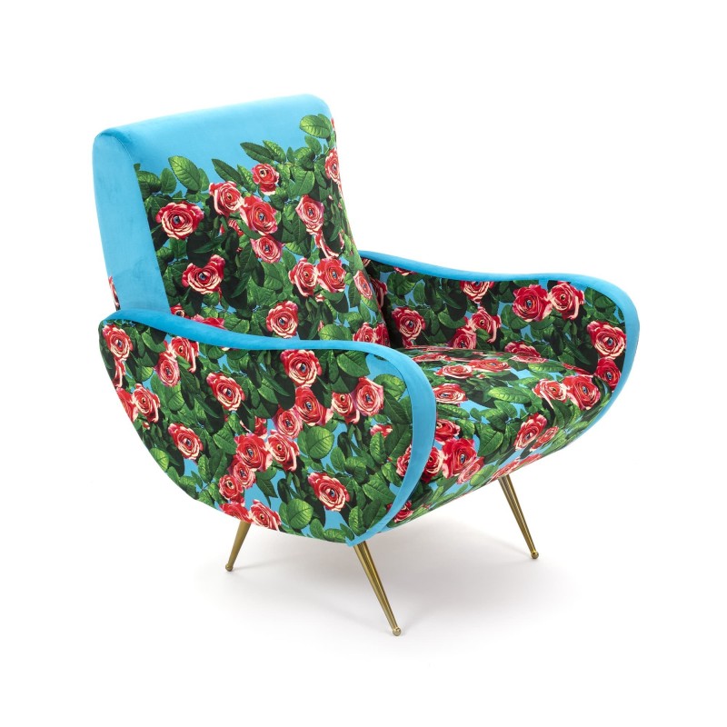 SELETTI Toiletpaper Fauteuil  - Roses