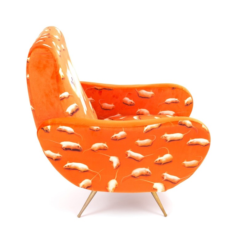 SELETTI Toiletpaper Fauteuil  - Petit Chat