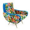 SELETTI Toiletpaper Armchair  - Flowers