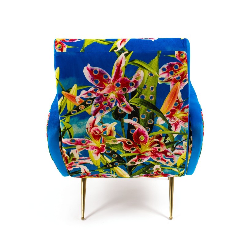 SELETTI Toiletpaper Armchair  - Flowers