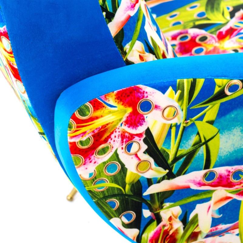 SELETTI Toiletpaper Armchair  - Flowers