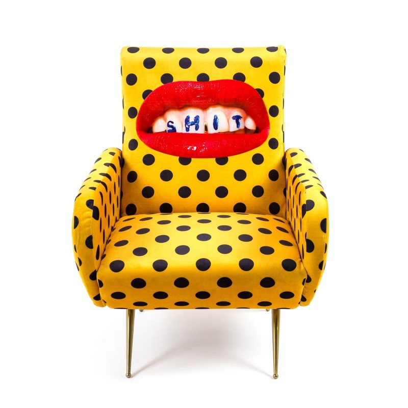 SELETTI Toiletpaper Fauteuil  - Shit