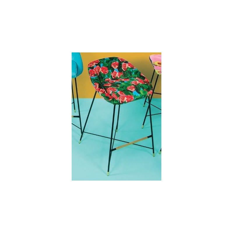 SELETTI Toiletpaper Chaise Haute - Roses