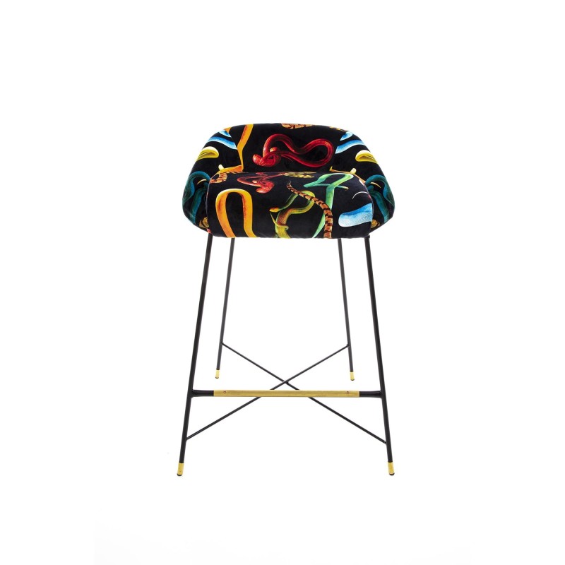 SELETTI Toiletpaper High Stool - Snakes