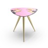 SELETTI Toiletpaper Petite table - Rose - Rouges à lèvres