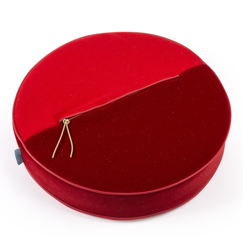 SELETTI Studio Job-Blow Oreiller Tomate