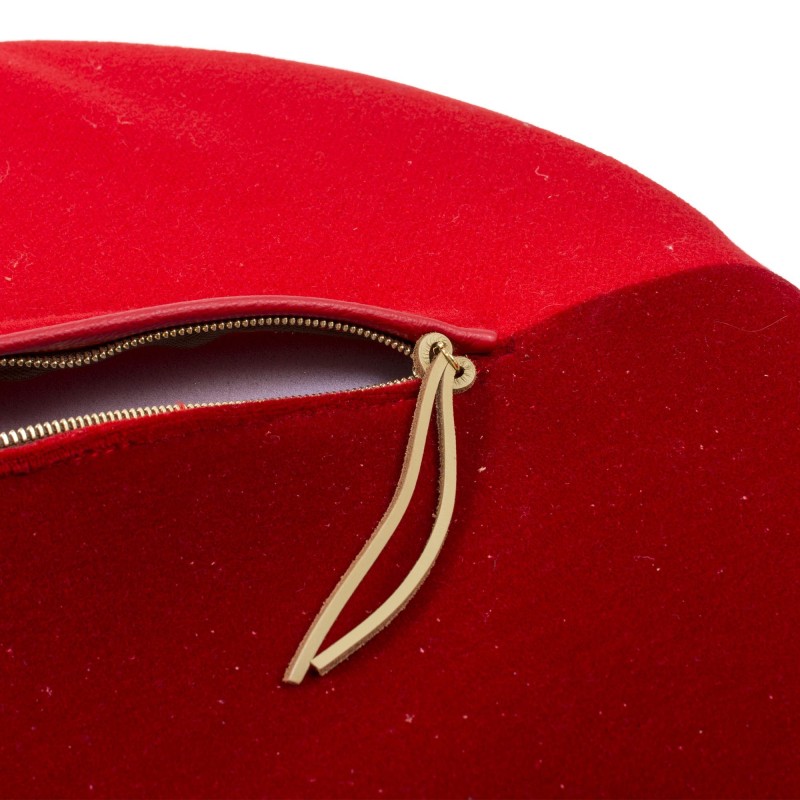SELETTI Studio Job-Blow Oreiller Tomate