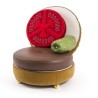SELETTI Studio Job-Blow Oreiller Tomate