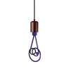 SELETTI T-holder en porcelaine e27