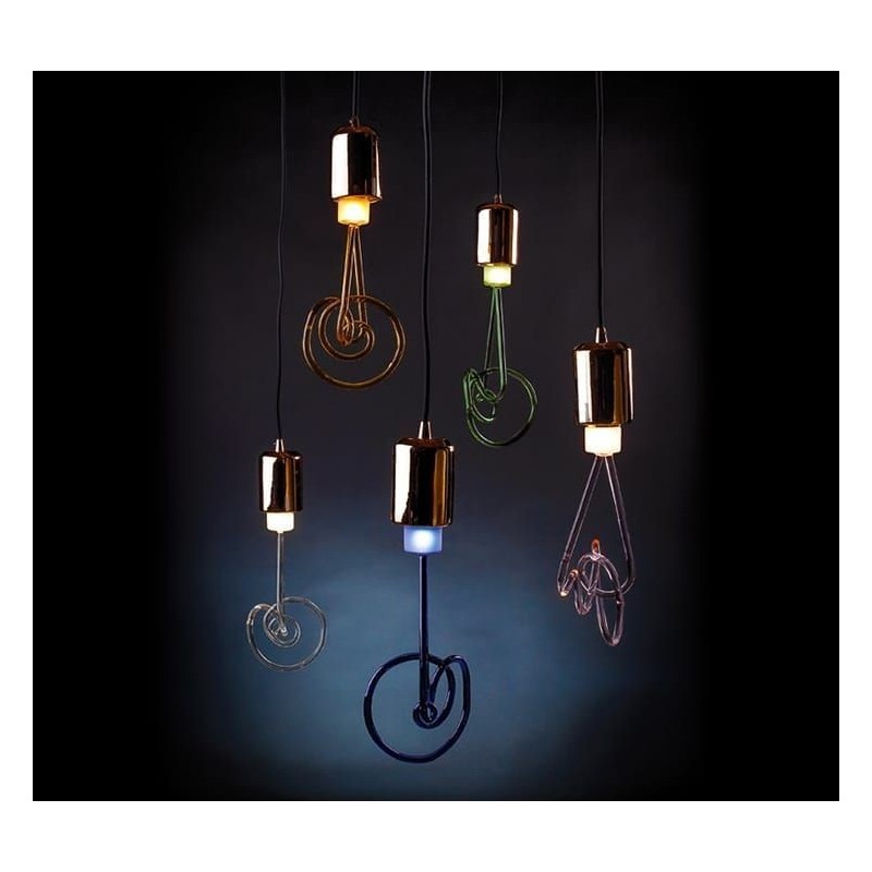 SELETTI T-holder en porcelaine e27