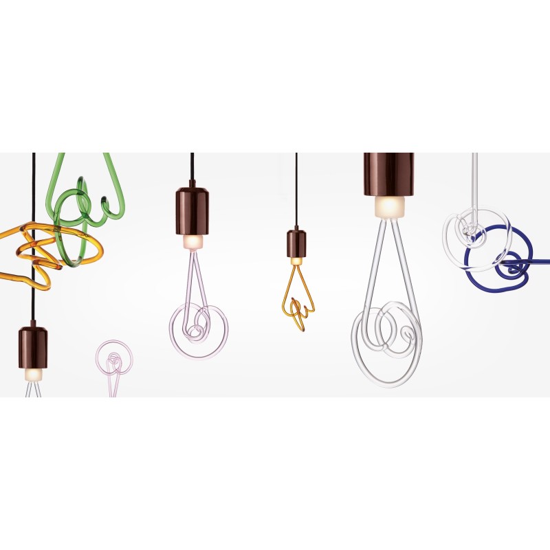 SELETTI T-holder en porcelaine e27