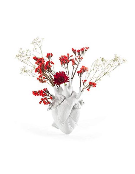 SELETTI Vase en porcelaine "Love In Bloom"