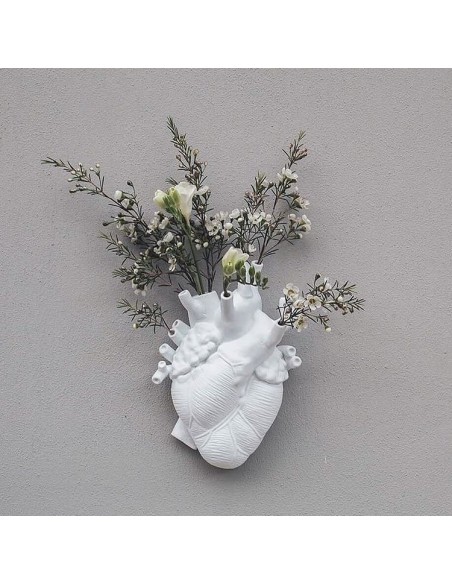 SELETTI Vase en porcelaine "Love In Bloom"