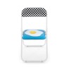 SELETTI Studio Job-Blow Chaise pliante  - Egg