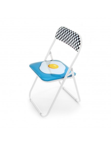 SELETTI Studio Job-Blow Folding chair  - Egg