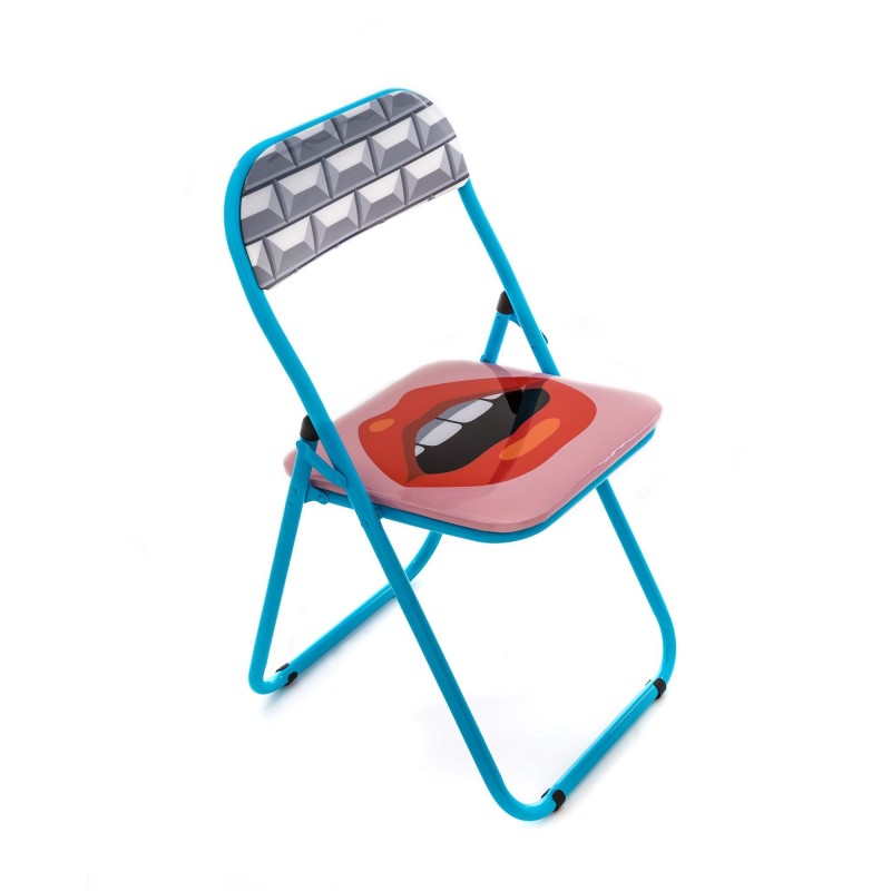 SELETTI Studio Job-Blow Chaise pliante  - Mouth
