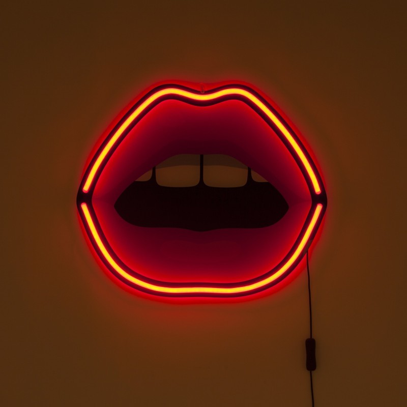 SELETTI Studio Job-Blow Lampe au néon  - Bouche