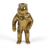 SELETTI Starman Vase porcelaine Cosmic Diner - Or
