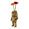 SELETTI Starman Vase porcelaine Cosmic Diner - Or