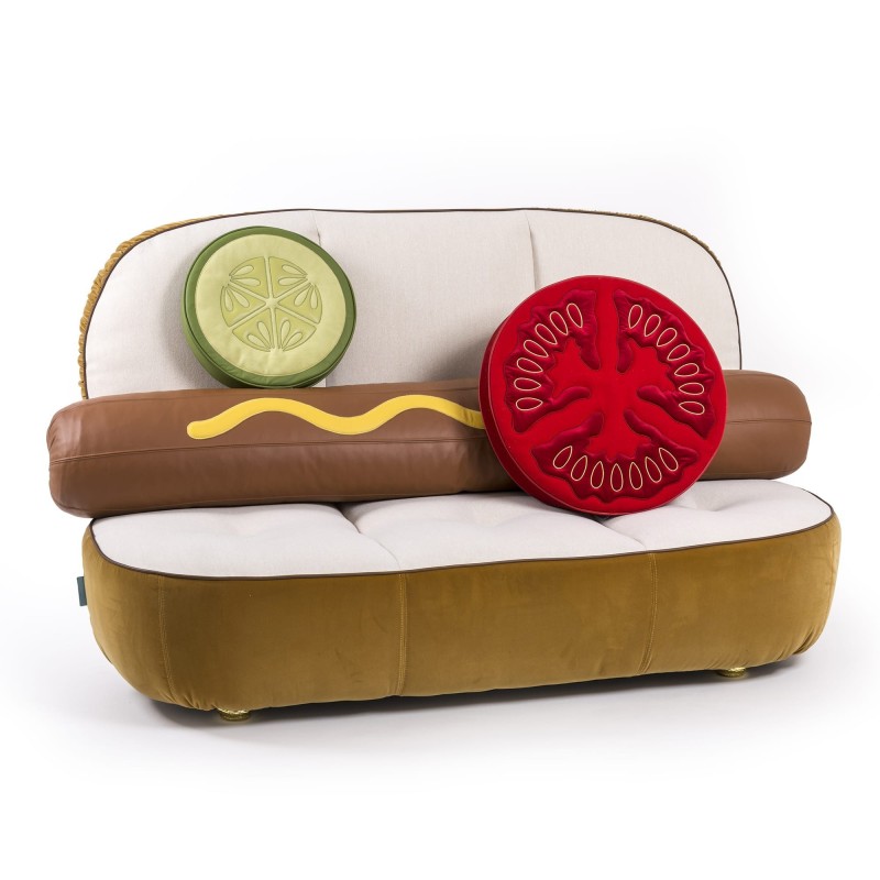 SELETTI Studio Job-Blow Oreiller Concombre