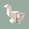 SELETTI Sending animals 2.0 Armoire en bois SELETTI - oie