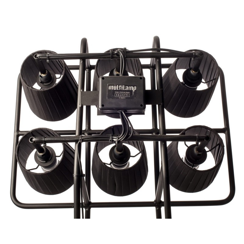 SELETTI Mutlilamp lampadaire en métal avec gradateur