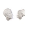 SELETTI Memorabilia Mvsevm porcelain head man - discobolo