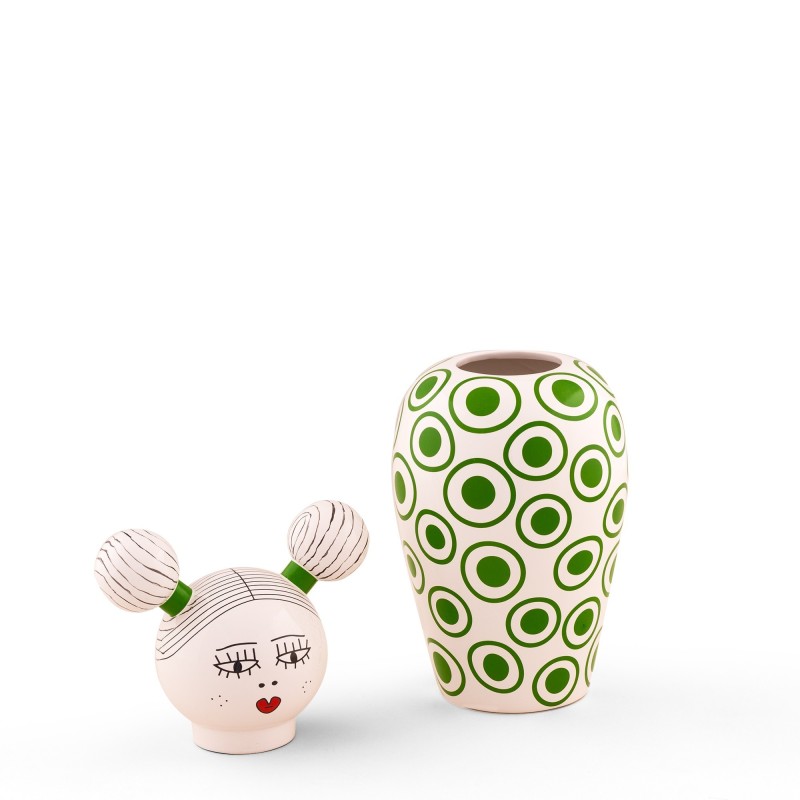 SELETTI Le Canopie Dolomite vase  - Izumi