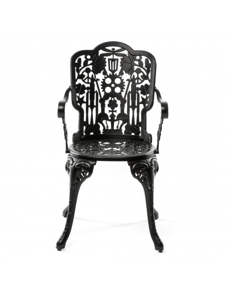 SELETTI Industry Collection Aluminium Chair 52x55 cm 
