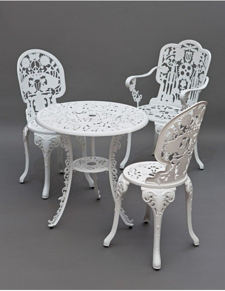 SELETTI Industry Collection chaise en aluminium 52x55 cm